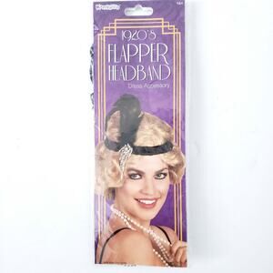 Flapper Headband 1920s Roaring 20s Costume NEW